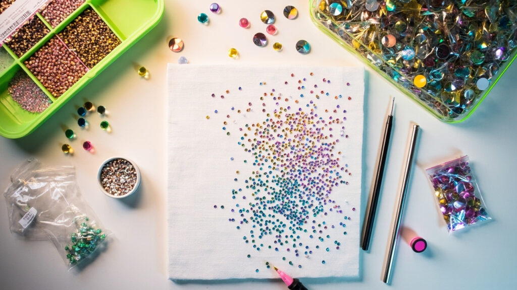 Guide complet de la broderie diamant pour débutants